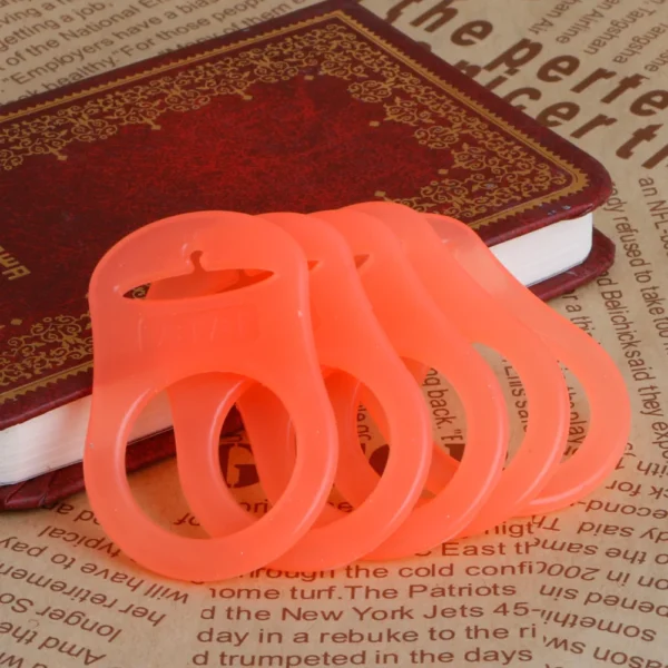 5Pcs Multi Colors Silicone Baby Dummy Pacifier Holder Clip Adapter for MAM Rings New - Image 4