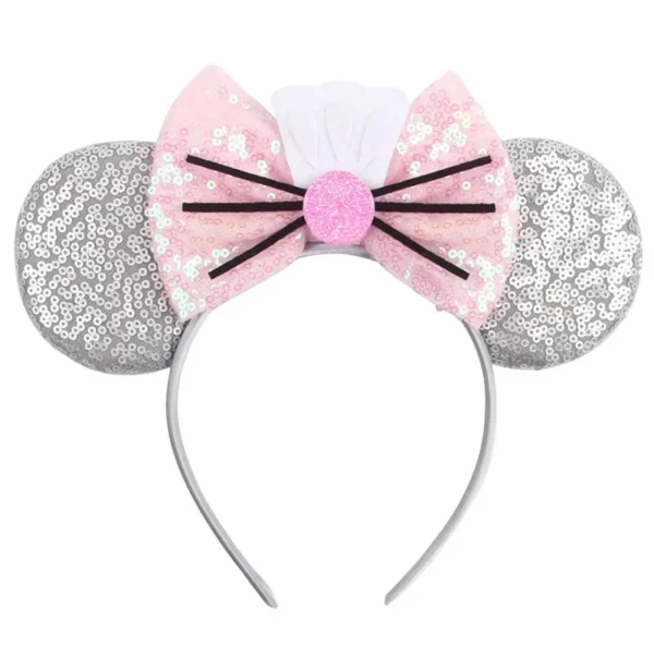 Cartoon Disney Ratatouille Remy Ear Headband for Adults Mickey Mouse Hairbands Women Girls Holiday Hair Accessories Kids Gifts - Image 2