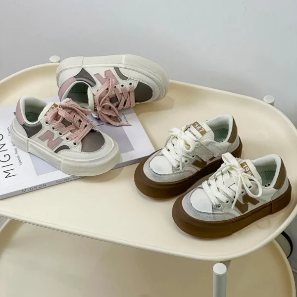 Children's shoes boys' sports shoes kids' casual shoes girls' flat shoes children's soft sole baby toddler shoes - Image 2