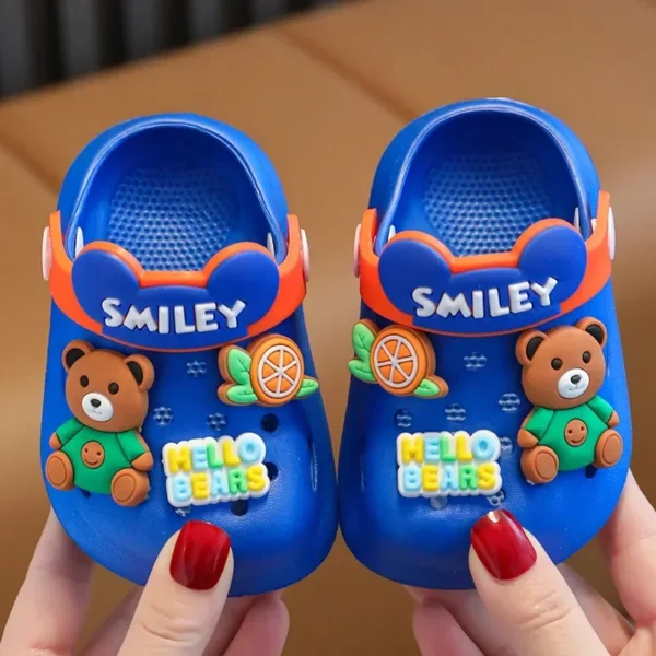 2023 Summer Baby Girl Sandals Cute Cartoon Slippers Newborn Infant Indoor Bath Anti-slip Shoes Baby Boy Beach Sandals - Image 6