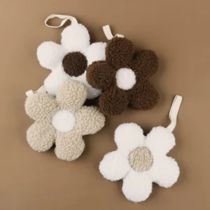 Flower Shaped Pacifier Ornament Lightweight Flower Shaped Baby Pacifier Charm Decorative & Functional for Boys Girls W3JF