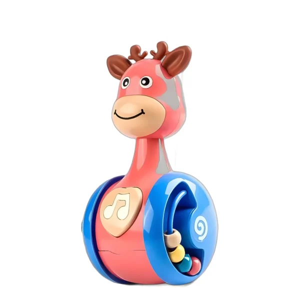 Tumbler Wobbler Toys for Infant Boy Girl - Perfect for Learning To Climb & Early Education! Roly Poly Baby Toys 6 To 12 Months - Image 5