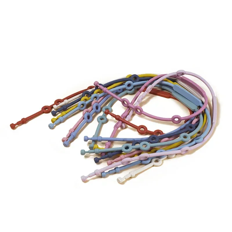 New Silicone Toy Safety Straps Newborn Teething Soother Chew Dummy Chains Adjustable Baby Pacifier Clip Teether Straps - Image 6