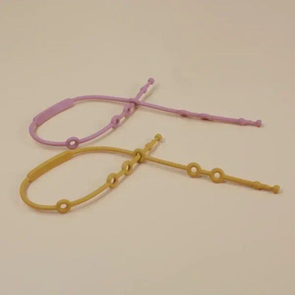 1 Pcs Toy Safety Straps Soft Silicone Teething Chain Adjustable Infant Nipple Holder Dummy Clip Stroller Baby Accessories 0-36M - Image 8