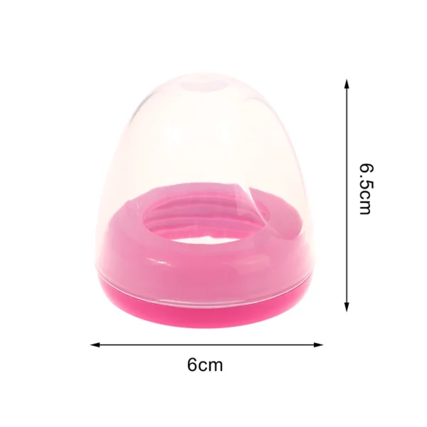 Baby Bottle Cap And Ring Suitable For Wide-bore Milk Bottles Compatible With Pigeon Bottle Baby Feeding Accessories - Image 4