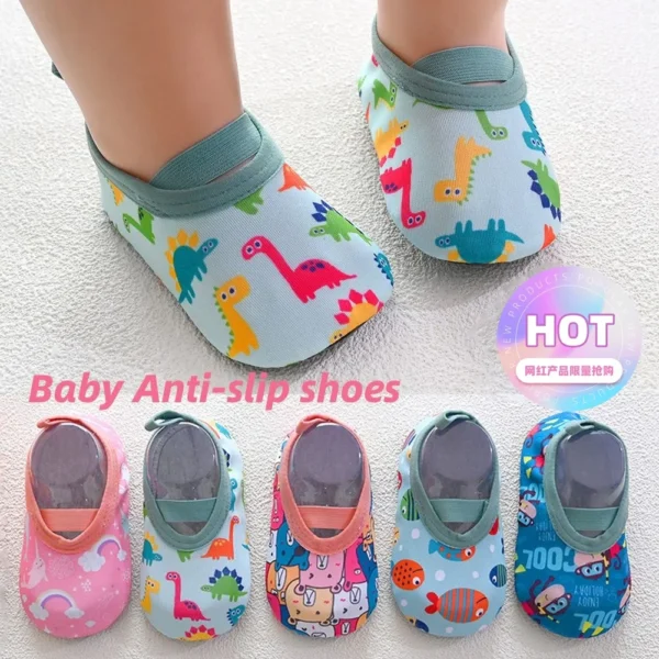 Baby Shoes Beach Water Sports Sneakers Kids Swimming Aqua Barefoot Shoes Girl Surf Fishing Diving Indoor Outdoor Slippers